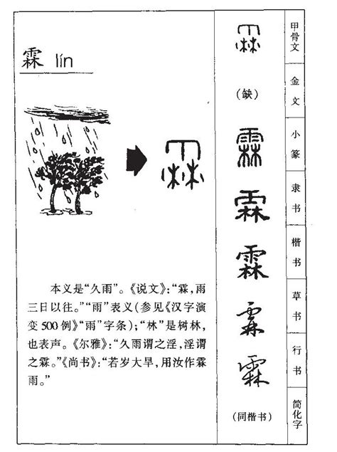 霖 五行|霖字起名寓意、霖字五行和姓名学含义